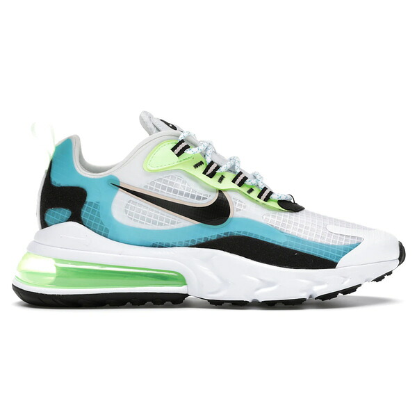Nike ナイキ メンズ スニーカー 【Nike Air Max 270 React Oracle Aqua Ghost Green】 サイズ US_9(27.0cm) Oracle Aqua/Ghost Green-Washed Coral-Black｜asty