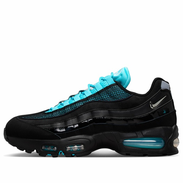 Nike ナイキ メンズ スニーカー 【Nike Air Max 95 Big Bubble 'Black Gamma Blue' IM4691-001】 サイズ US_8.5(26.5cm)｜asty