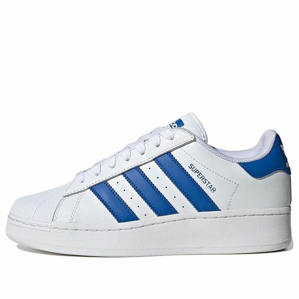 adidas アディダス メンズ スニーカー 【adidas Originals Superstar XLG Shoes 'Cloud White Blue' IF8068】 サイズ US_11.5(29.5cm)｜asty