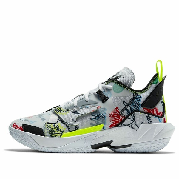 Jordan ジョーダン メンズ スニーカー 【Air Jordan Why Not Zer0.4 PF 'Graffiti' DD4886-007】 サイズ US_10.5(28.5cm)|asty