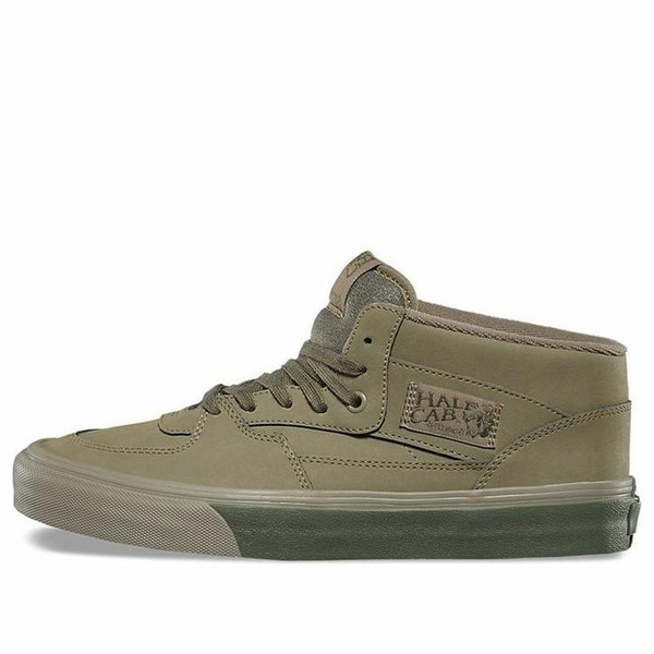Vans バンズ メンズ スニーカー  【Vans Half Cab \u0027Mono Buck - Dusky Green\u0027 VN0A348EQ7B】  大きさ US_9(27.0糎)