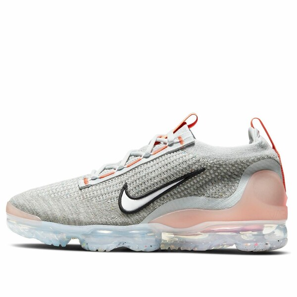 Nike ナイキ メンズ スニーカー 【Nike Air VaporMax 2021 Flyknit 'Grey Fog Bright Mango' DH4084-002】 サイズ US_11.5(29.5cm)|asty