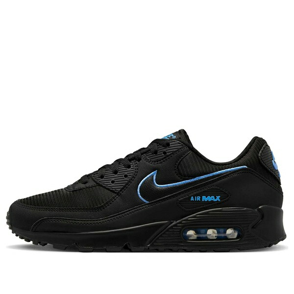 Nike ナイキ メンズ スニーカー  【Nike Air Max 90 \u0027Black University Blue\u0027 FJ4218-001】  大きさ US_9(27.0糎)