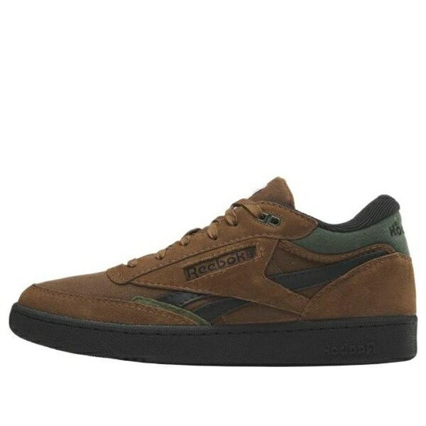 Reebok リーボック メンズ スニーカー  【Reebok Club C Mid Ii Revenge \u0027Collegiate Brown Varsity Green\u0027 100034038】  大きさ US_10.5(28.5糎)