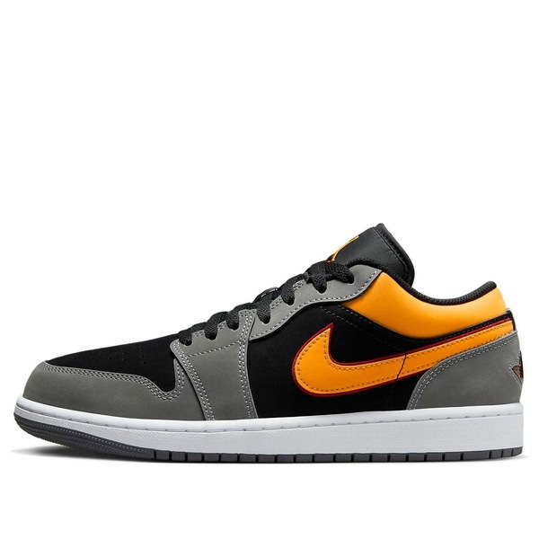 Jordan ジョーダン メンズ スニーカー  【Air Jordan 1 Low SE \u0027Black Graphite Vivid Orange\u0027 FN7308-008】  大きさ US_M_15