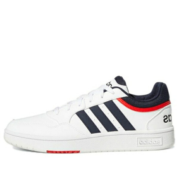 adidas アディダス メンズ スニーカー 【adidas Hoops 3.0 Low Classic Vintage Shoes 'White Vivid Red' GY5427】 サイズ US_10(28.0cm)｜asty