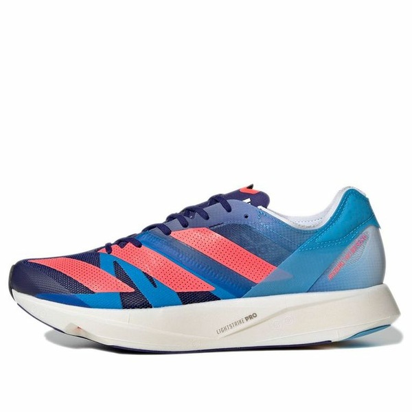 adidas アディダス メンズ スニーカー  【adidas Adizero Takumi Sen 8 \u0027Legacy Indigo Turbo\u0027 GZ0182】  大いさ US_12.5(30.5糎)
