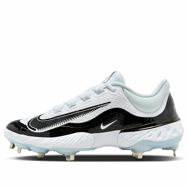 Nike ナイキ メンズ スニーカー  【Nike Alpha Huarache Elite 4 Low \u0027White Black Blue Tint\u0027 FD2745-101】  大きさ US_11.5(29.5糎)