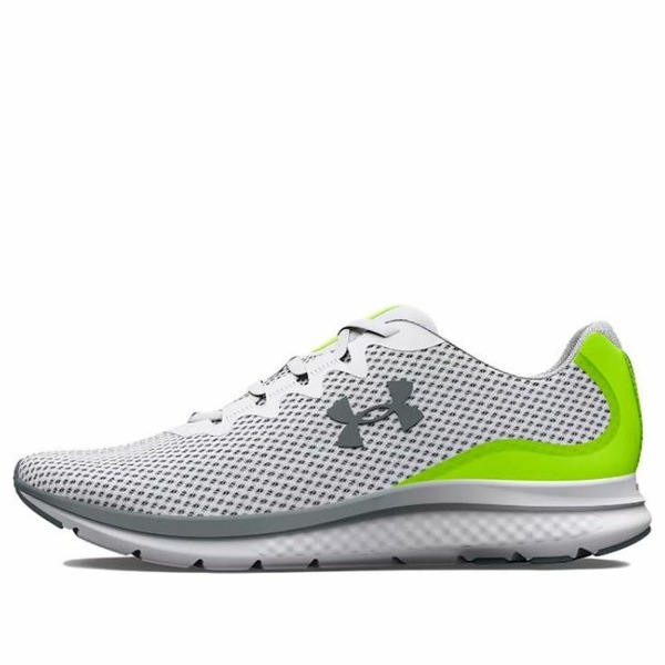Under Armour アンダーアーマー メンズ スニーカー  【Under Armour Charged Impulse 3 \u0027White Green\u0027 3025421-101】  大きさ US_8.5(26.5糎)