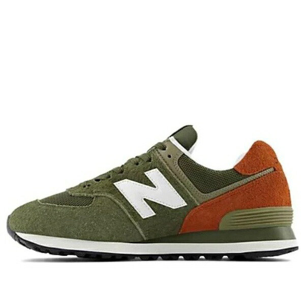 New Balance ニュー平衡にする メンズ スニーカー  【New Balance 574 \u0027Brown Orange\u0027 U574AGG】  大きさ US_M_14