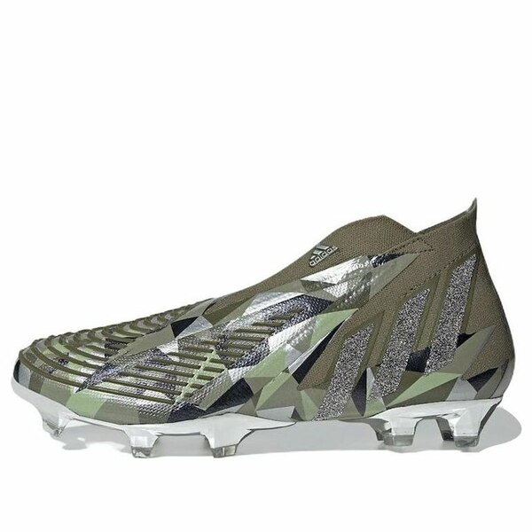 adidas アディダス メンズ スニーカー 【adidas x Swarovski Predator Edge+ FG 'Focus Olive Crystal' GX3913】 サイズ US_8(26.0cm)｜asty