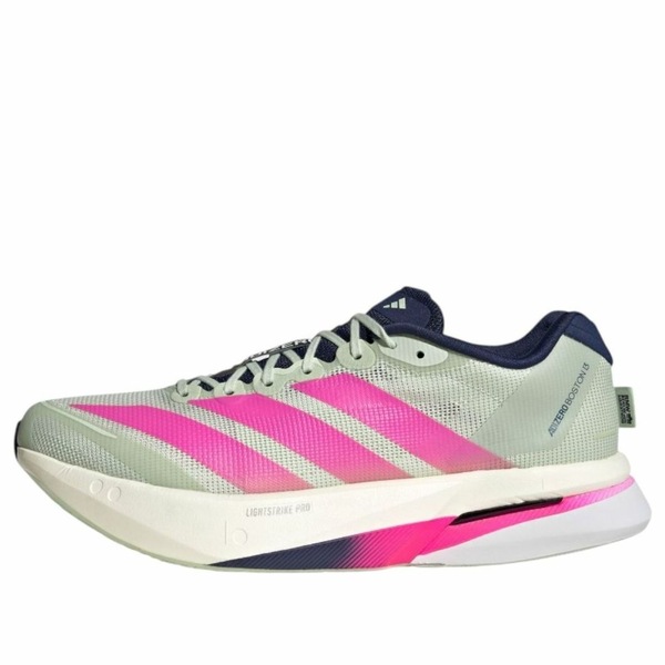 adidas アディダス メンズ スニーカー 【adidas Adizero Boston 13 'Lime Green Shock Pink Dark Blue' HQ4912】 サイズ US_12(30.0cm)｜asty