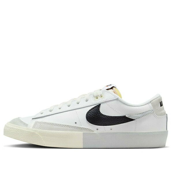 Nike ナイキ メンズ スニーカー  【Nike Blazer Low 77 \u0027Summit White Black Light Silver\u0027 DZ2544-100】  大きさ US_M_13