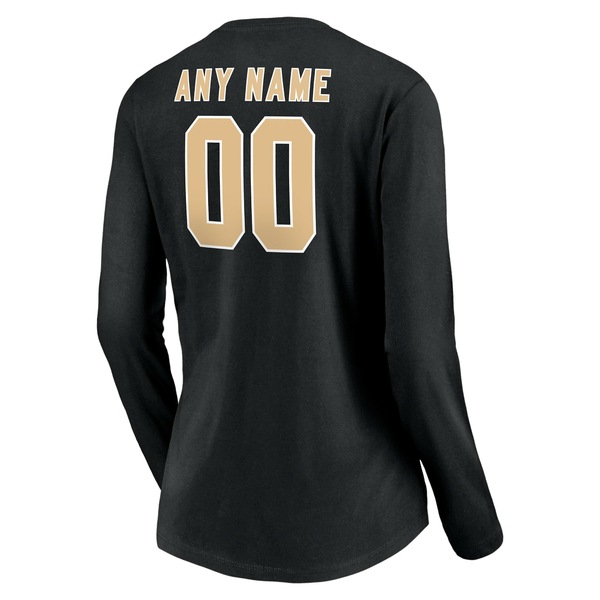 Women's Fanatics Branded Black/Gold Pittsburgh Steelers Plus Size True to  Form Lace-Up V-Neck Raglan Long Sleeve T-Shirt 