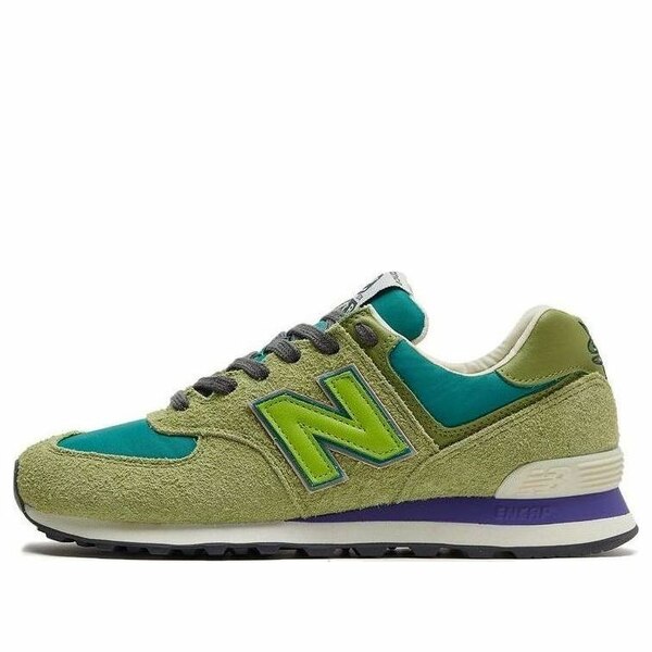 New Balance ニュー平衡にする メンズ スニーカー  【New Balance Stray Rats x 574 \u0027Green\u0027 ML574RAU】  大きさ US_6.5(24.5糎)