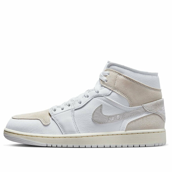 Jordan ジョーダン メンズ スニーカー  【Air Jordan 1 Mid SE Craft \u0027Inside Out White Grey\u0027 DM9652-120】  大きさ US_M_15