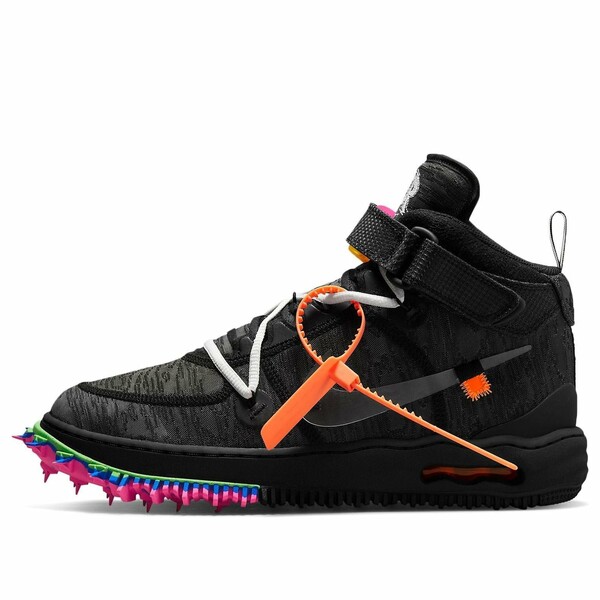 Nike ナイキ メンズ スニーカー  【Nike x Off-White Air Force 1 Mid \u0027Black\u0027 DO6290-001】  大きさ US_11.5(29.5糎)