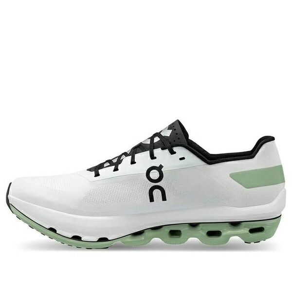 On Running オン 駈けっくら メンズ スニーカー  【On Running Cloudboom Echo \u0027White Black Green\u0027 57.98995】  大きさ US_10(28.0糎)