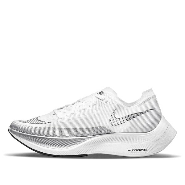 Nike ナイキ メンズ スニーカー  【Nike ZoomX Vaporfly Next% 2 \u0027White Metallic Silver\u0027 CU4111-100】  大きさ US_6.5(24.5糎)