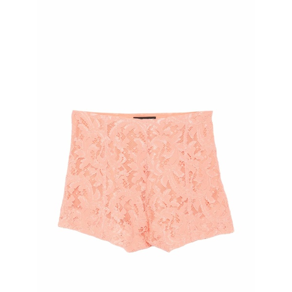アクチュアリー レディース 心地好いズボン下 ボトムス Lace-patterned shorts Pink