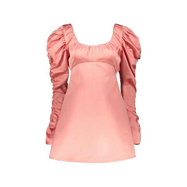 エラリー レディース 衣裳 トップス Gathered-sleeve dress Pink