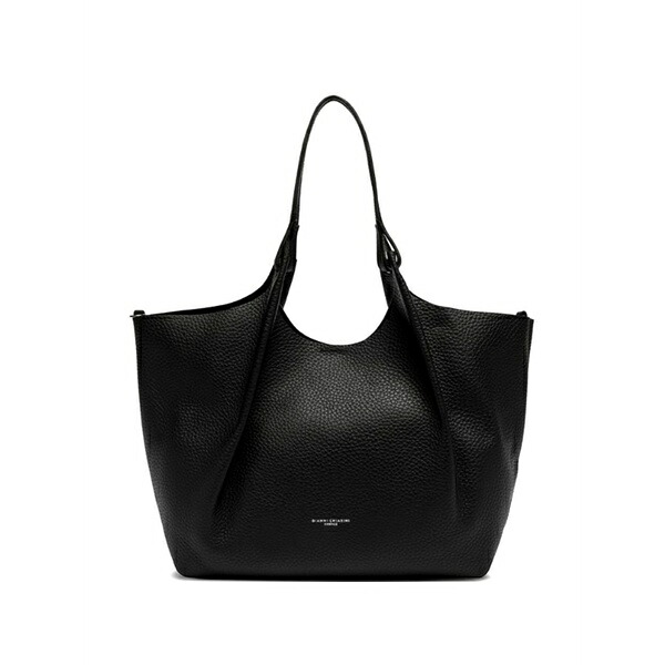 ジャンニ・キアリーニ レディース トートバッグ 御徒面子 Dua textured tote bag Black