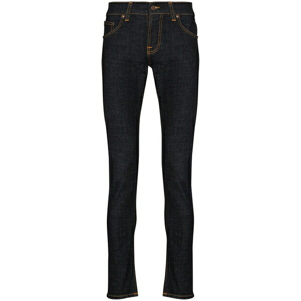ヌーディージーンズ メンズ ジーンズズボン下 ボトムス Tight terry skinny jeans Blue