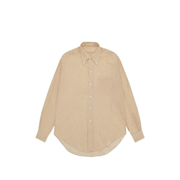 フォルテラ メンズ プルオーバー トップス Checked shirt Yellow
