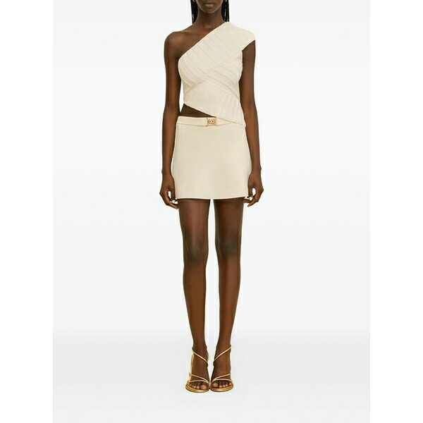 ブームガイア レディース スコート ボトムス Amoret knitted mini skirt Neutrals