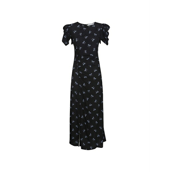 マル デ マルガリタス レディース 衣装 トップス Kristel ruffled-sleeves print dress Black