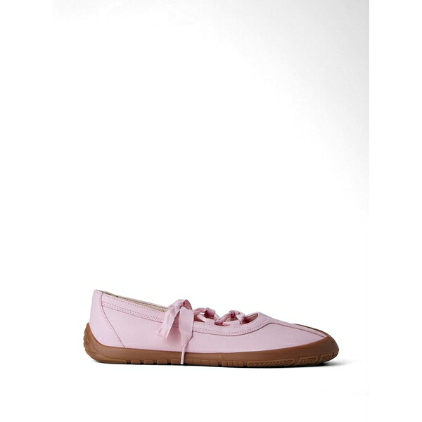 カンペール レディース サンダル シューズ Ribbon ballet flats Pink