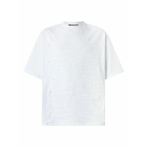 ロベルトカヴァリ メンズ ティーシャツ トップス Cotton t-shirt White