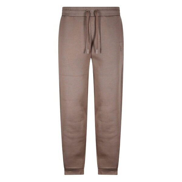 意中の女 メンズ 心地よいズボン下 ボトムス Embossed-logo track pants Neutrals