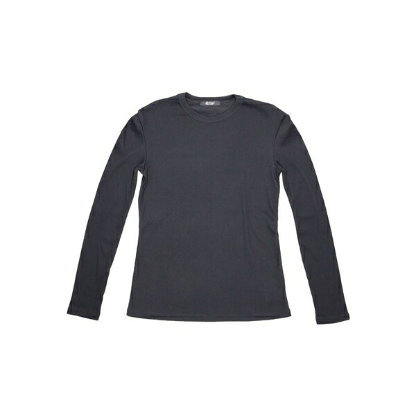 ラ サクラ色 レディース プルオーバー トップス Cotton t-shirt Black