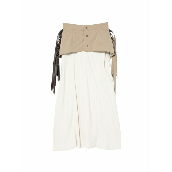 トゥーガ ピューラ レディース スコート ボトムス Fringe twill skirt Neutrals