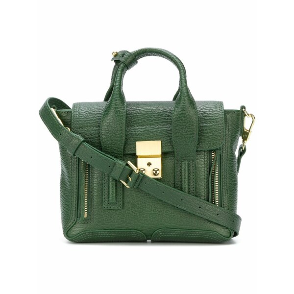 スリーワンフィリップリム レディース ショルダーバッグ 御徒面子 Pashli mini satchel bag Green