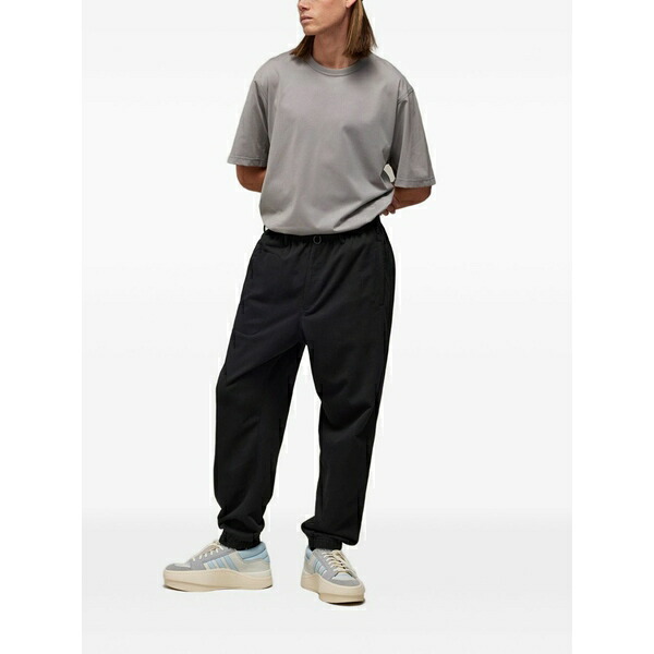ワイスロバート・エドワード・リー メンズ 心地好いズボン下 ボトムス Zip pocket track pants Black