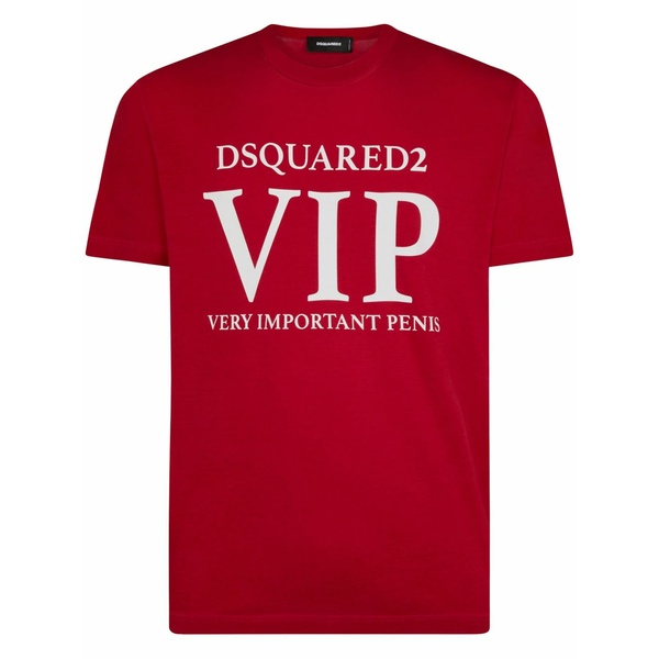ディースクエアード メンズ ティーシャツ トップス Vip cool fit t-shirt Red