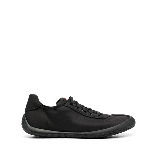 カンペール メンズ スニーカー シューズ Path recycled lace-up sneakers Black