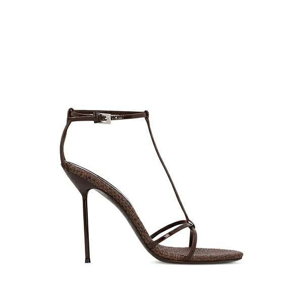 光の都市テキサス州 レディース サンダル シューズ Lidia t-strap sandals Brown