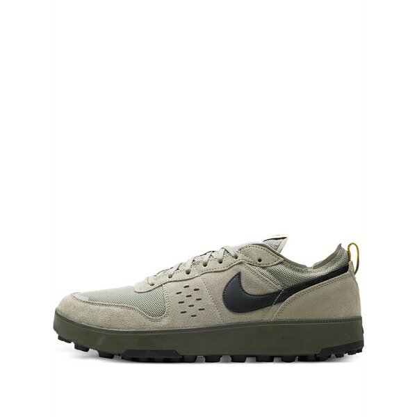 ナイキ メンズ スニーカー シューズ City surplus perforated swoosh sneakers Grey