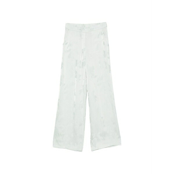 カルバンクライン レディース 心地よいズボン下 ボトムス Floral-jacquard trousers Green