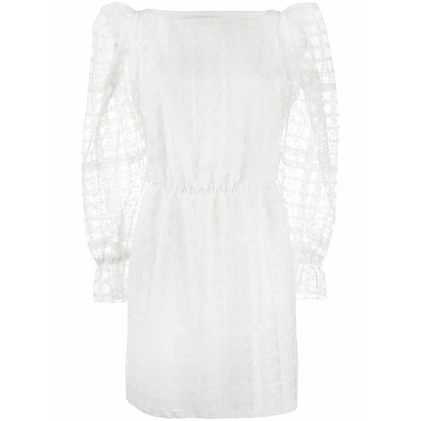 フィロソフィーデロレンゾセラフィーニ レディース 衣裳 トップス Lace mini dress White