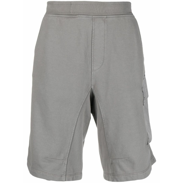 テンシー メンズ 心地好いズボン下 ボトムス Side flap-pocket detail shorts  Grey