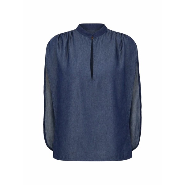 暗然たる運動場 レディース プルオーバー トップス Tracy sleeveless blouse Blue