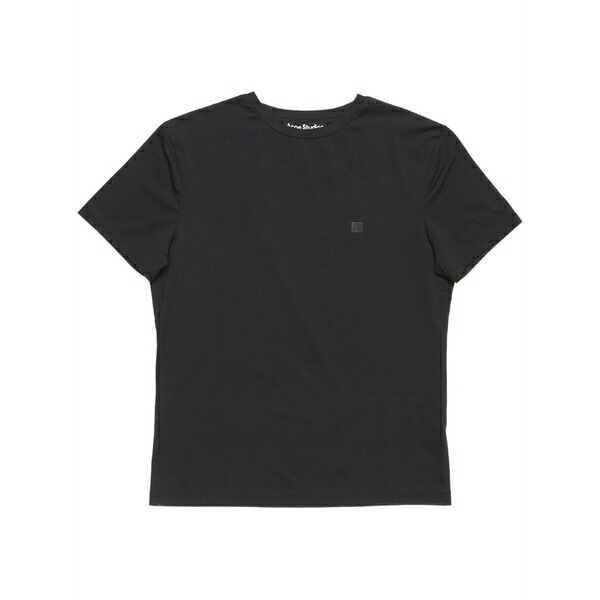 アクネ ストゥディオズ メンズ プルオーバー トップス Appliqu￡ t-shirt Black