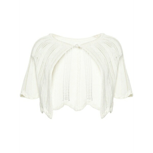 フォルテ フォルテ レディース スコート ボトムス Ribbed-knit cotton miniskirt Neutrals