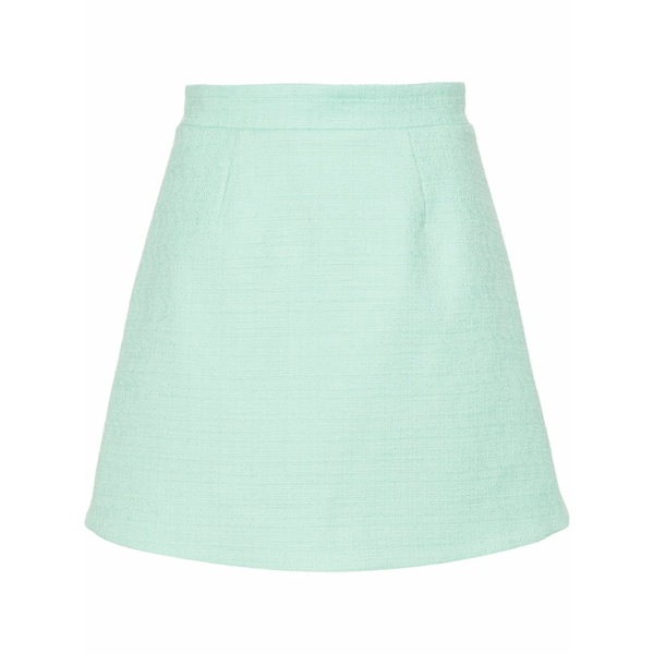 ジャンパトゥ レディース スコート ボトムス Tweed mini skirt Green