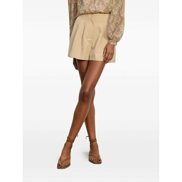 ヴェロニカ ベアード レディース 心地よいズボン下 ボトムス Gables pleated shorts Neutrals