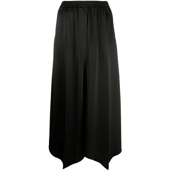 ナヌーシュカ レディース スコート ボトムス Handkerchief MIDI skirt Black